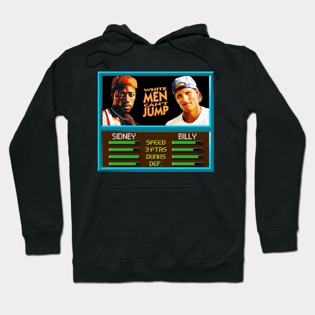 White Men Can't Jump NBA Jam Hoodie by Juantamad